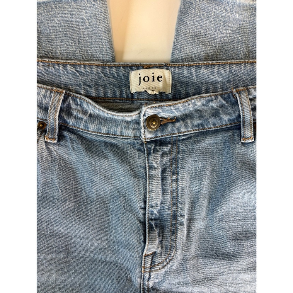 Joie Sylvie Straight Ankle Jeans Blue Medium Wash Stretch Denim Size 14W - Picture 5 of 15
